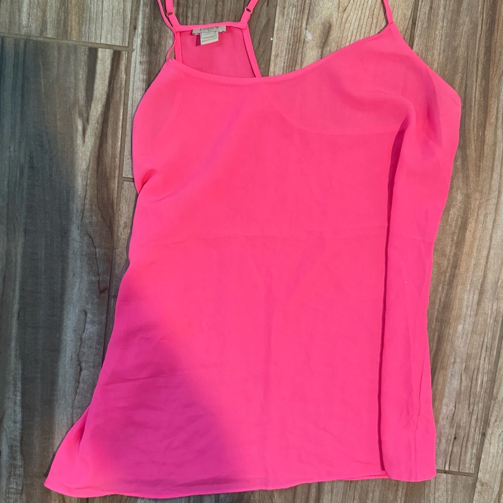 J. Crew Vibrant Pink Women's Top
